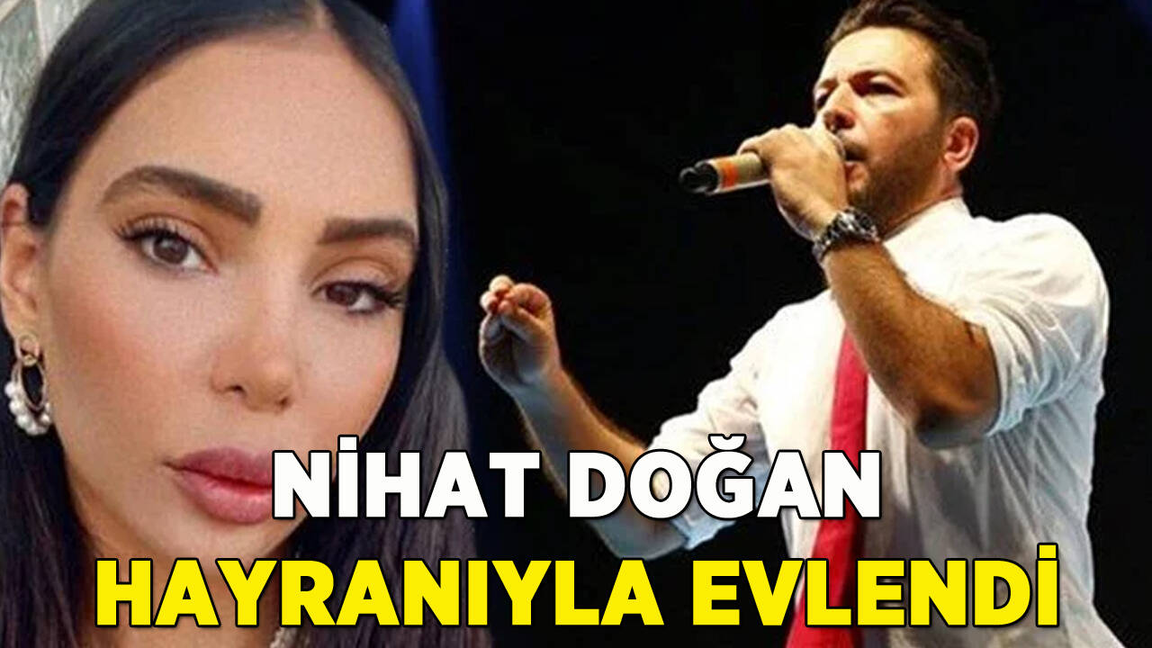 Nihat Doğan, hayranıyla evlendi