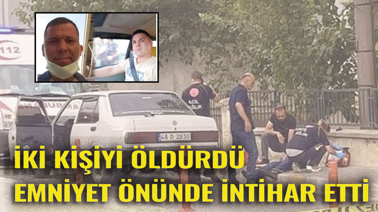 Önce iki kişiyi öldürdü sonra intihar etti