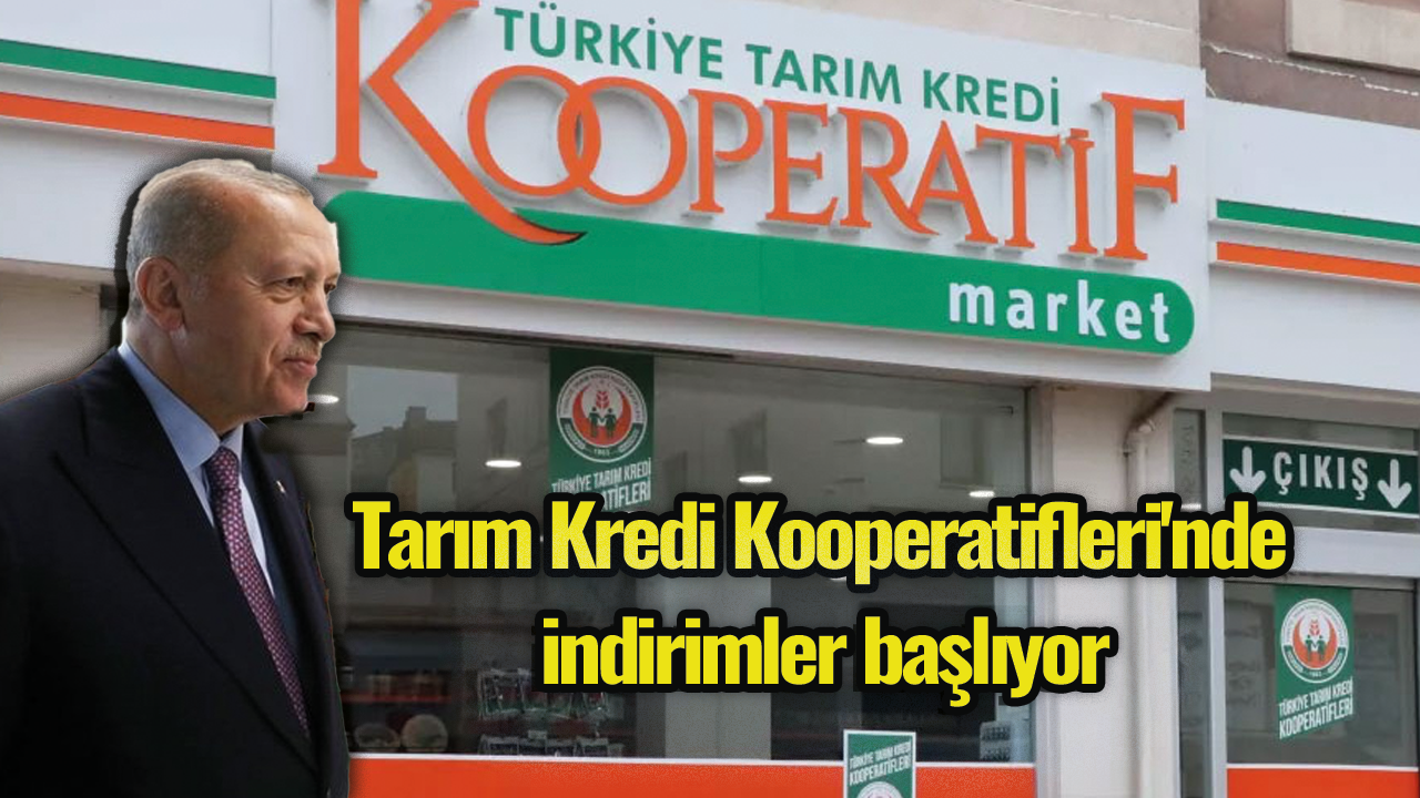 Tarım Kredi Kooperatifleri'nde indirimler başlıyor