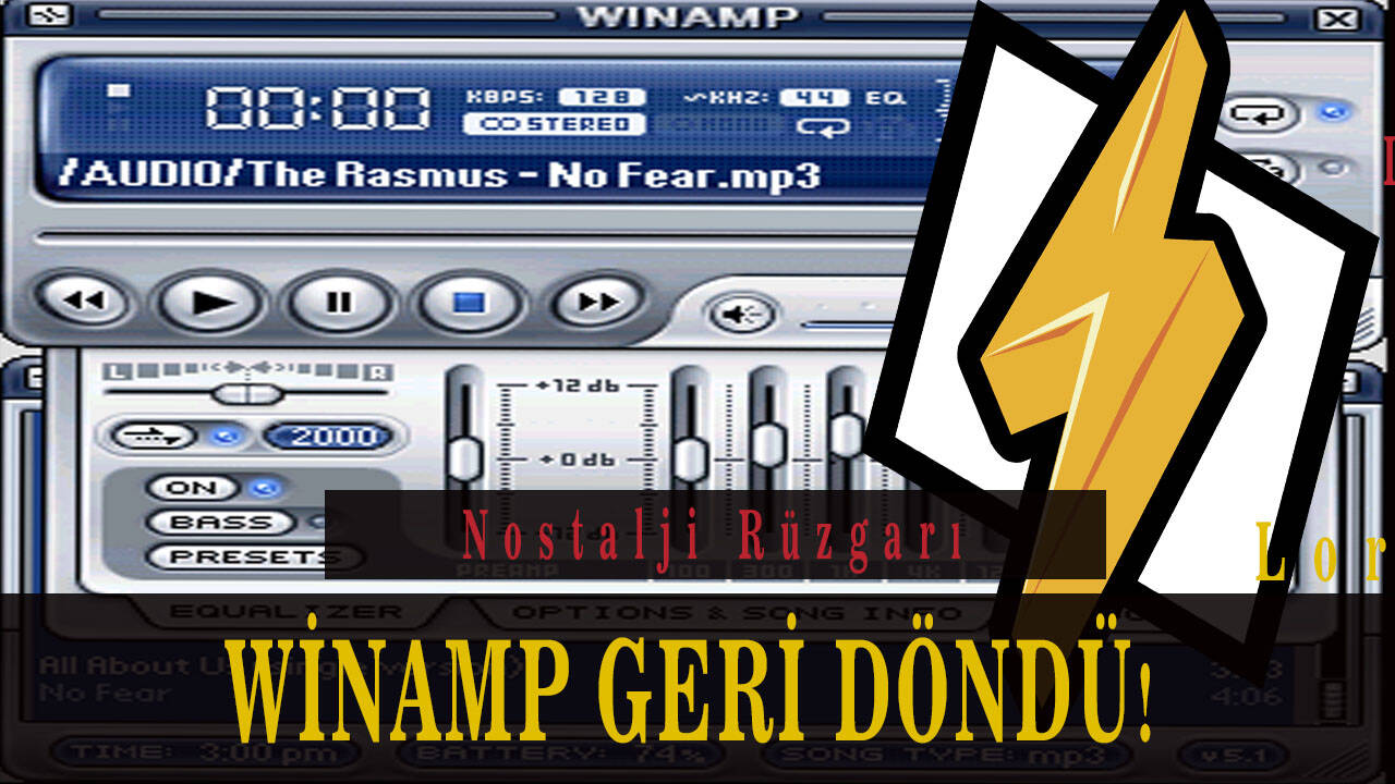 Nostalji rüzgarı... Winamp geri döndü!