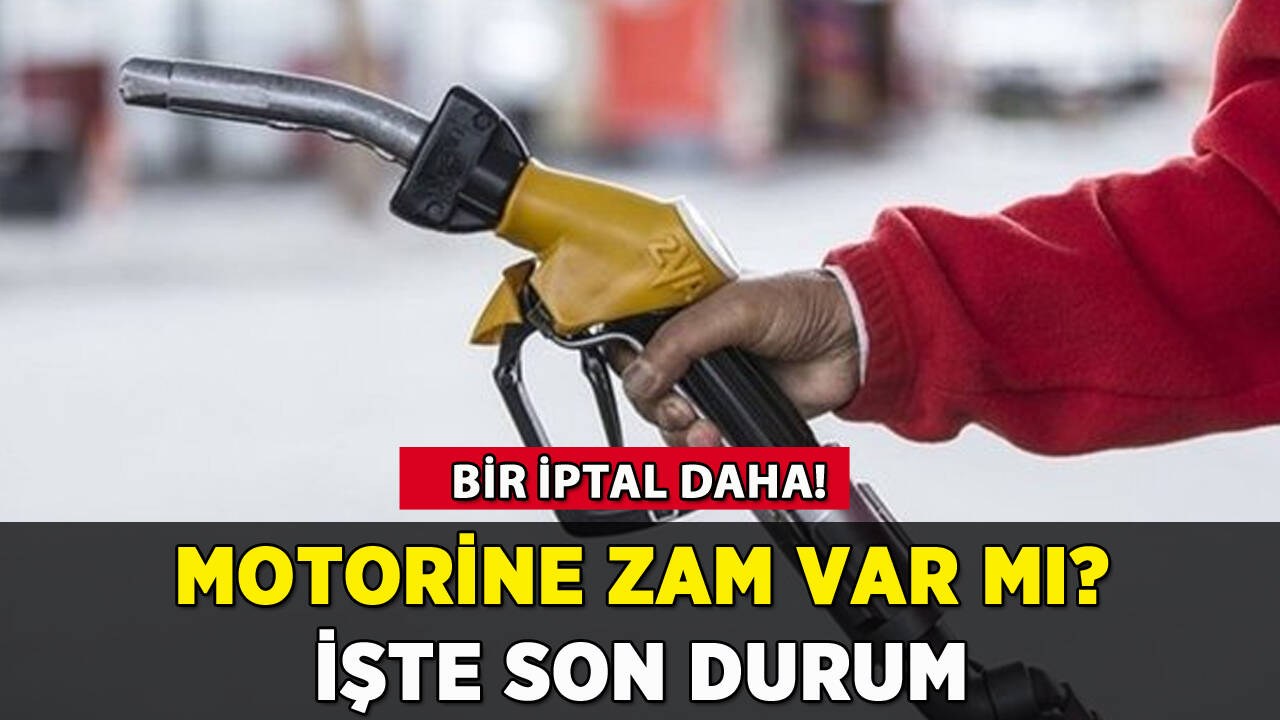 Motorine zam var mı? İşte son durum!