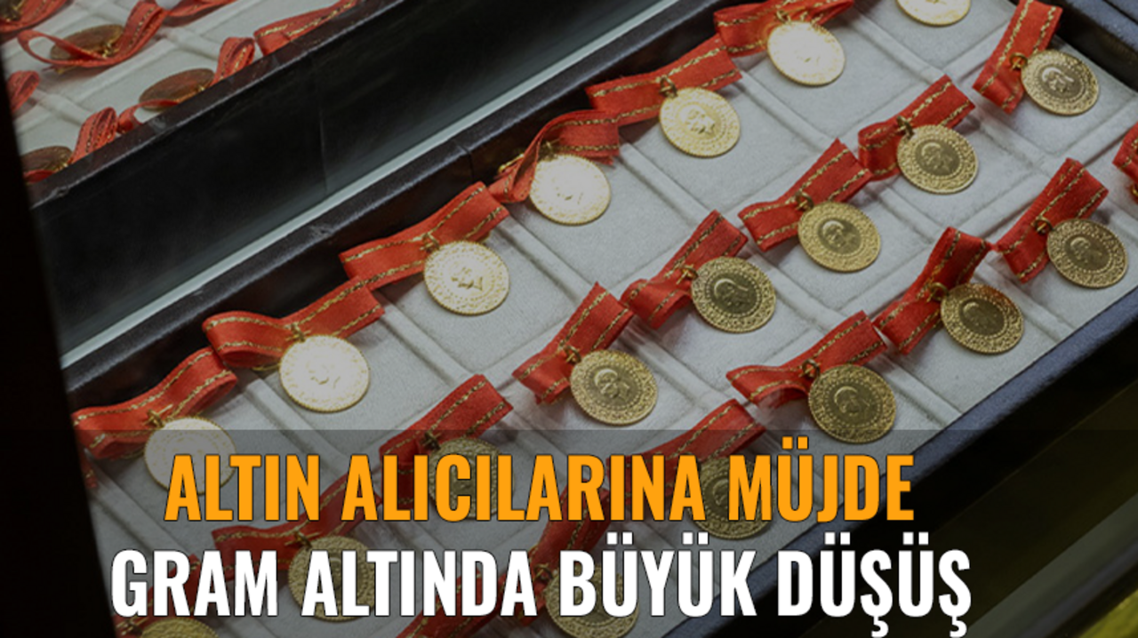 Altın alıcılarına müjde: Gram altında büyük düşüş