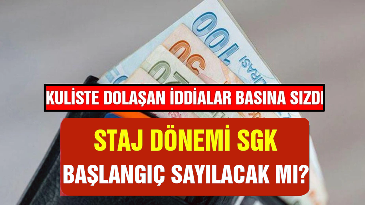 EYT'de staja takıldılar! Staj SGK başlangıcı sayılsın