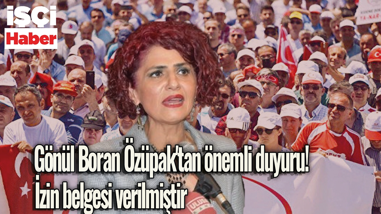 Gönül Boran Özüpak'tan önemli duyuru! İzin belgesi verilmiştir