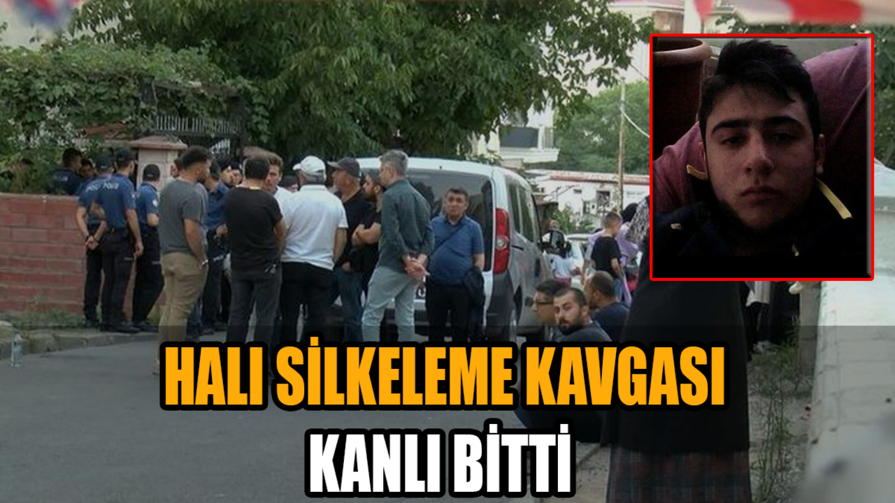 İstanbul'da halı silkeleme cinayeti