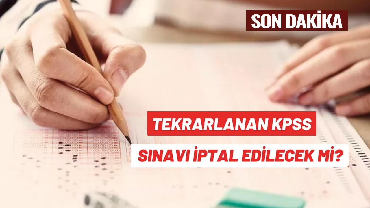 KPSS'de şaibe iddialarına ÖSYM'den açıklama!