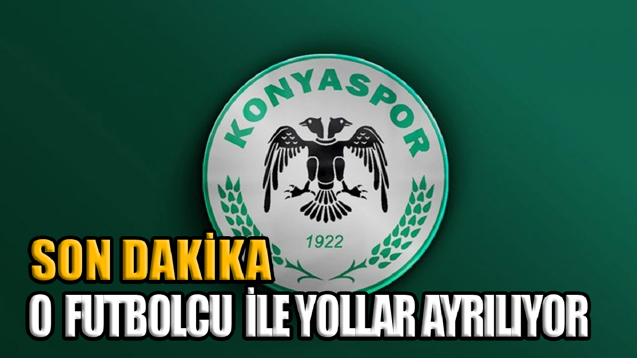 Son Dakika... Konyaspor O Oyuncu İle Yollarını Ayırıyor