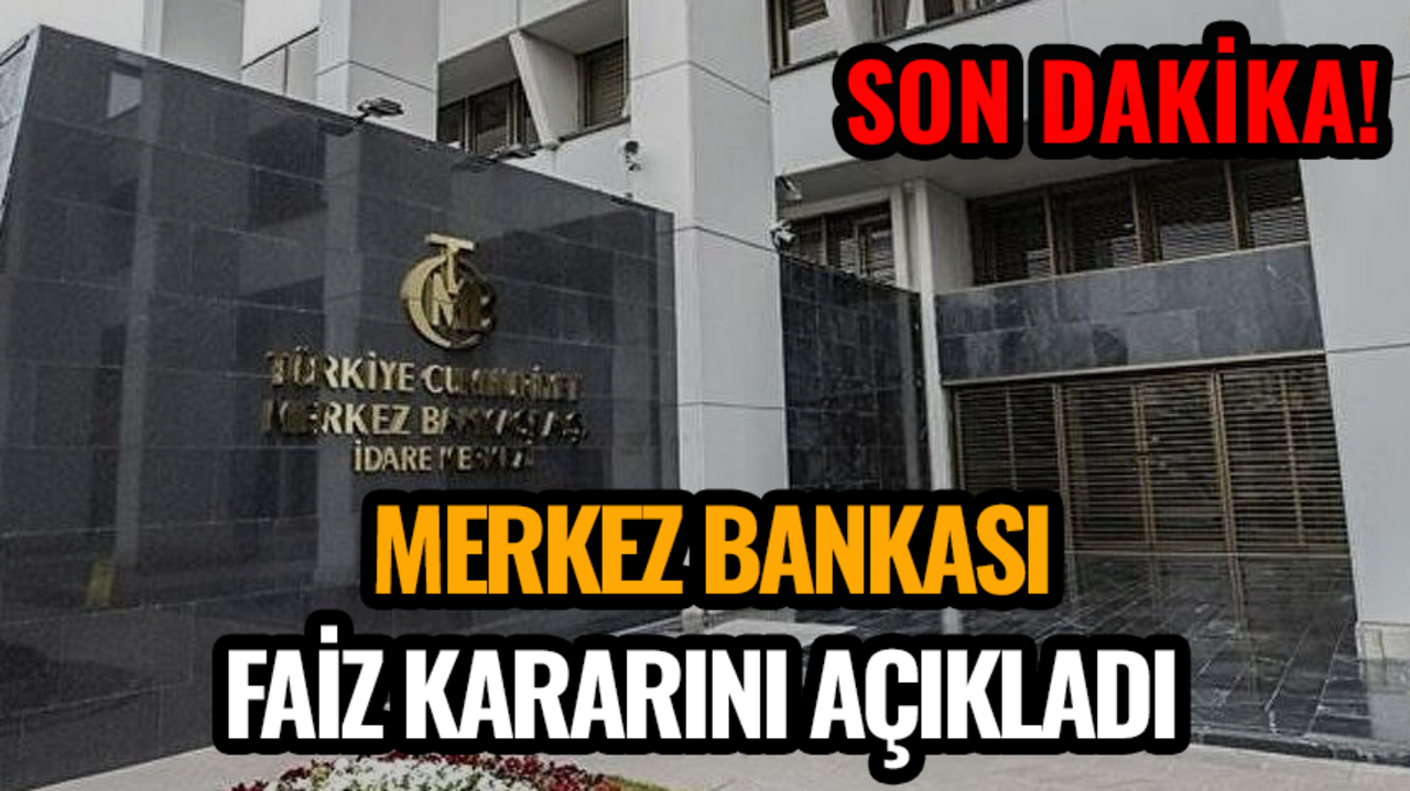 TCMB faiz kararını açıkladı!