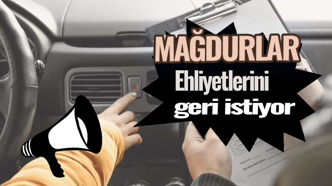 Yaklaşık bir milyon sürücü ehliyetlerini geri istiyor