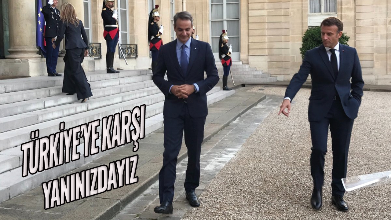 Yunanistan'a destek! Türkiye'ye karşı yanındayız