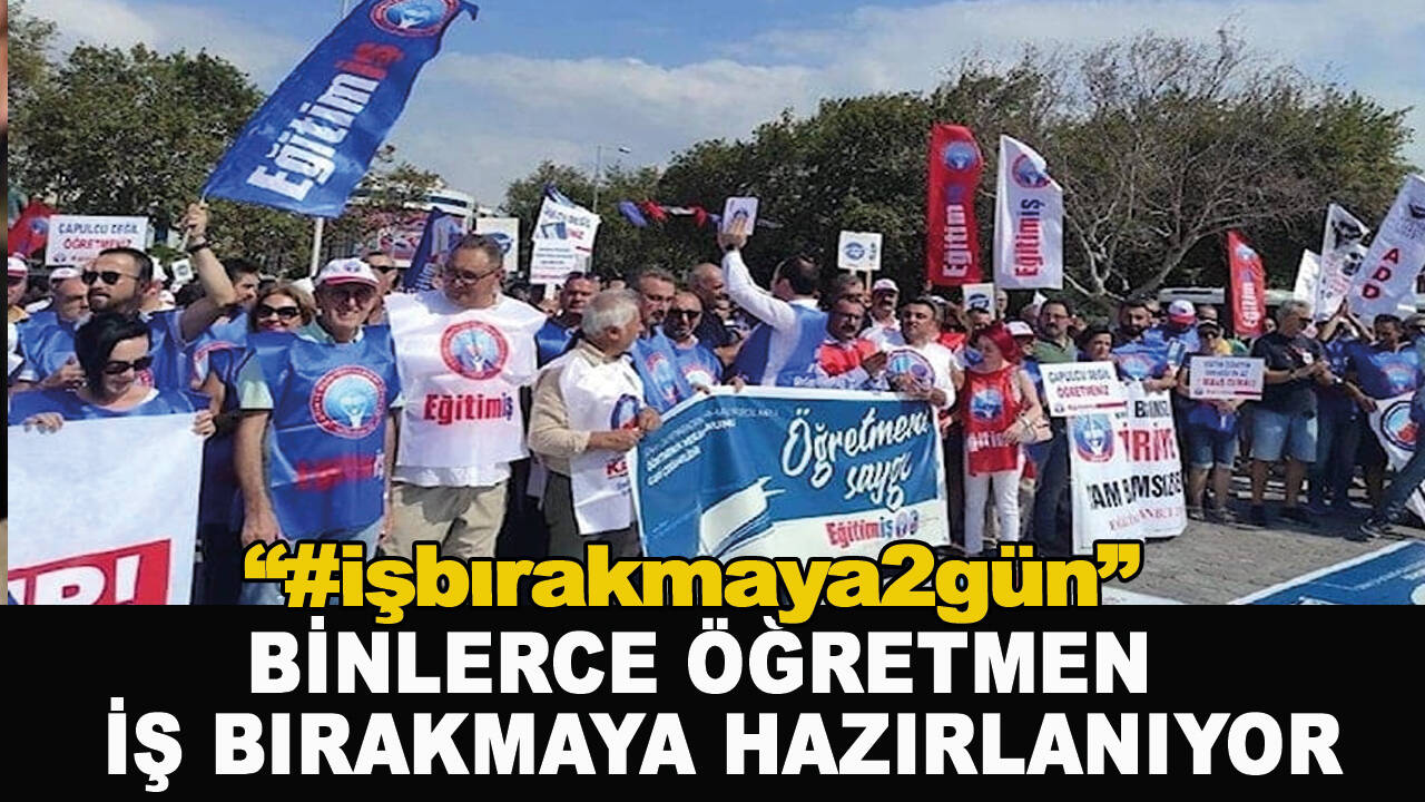 Binlerce öğretmen iş bırakmaya hazırlanıyor