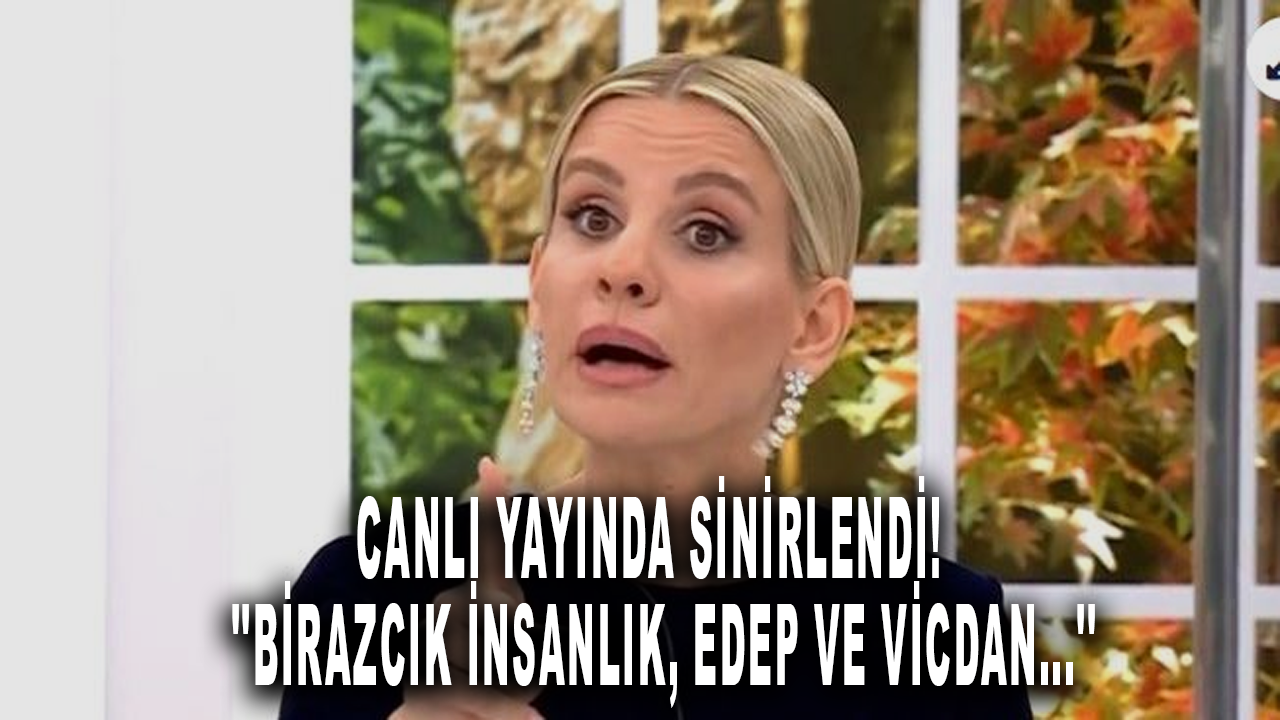 Esra Erol canlı yayında sinirlendi, konuğu stüdyodan kovdu