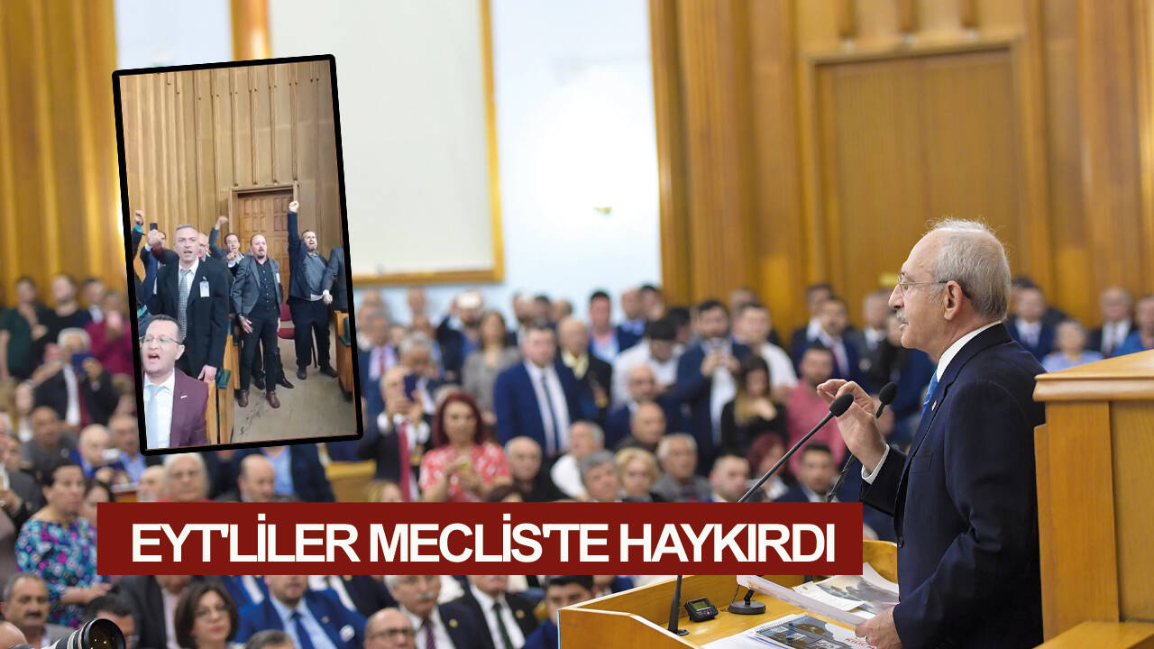 EYT'liler Meclis'te haykırdı