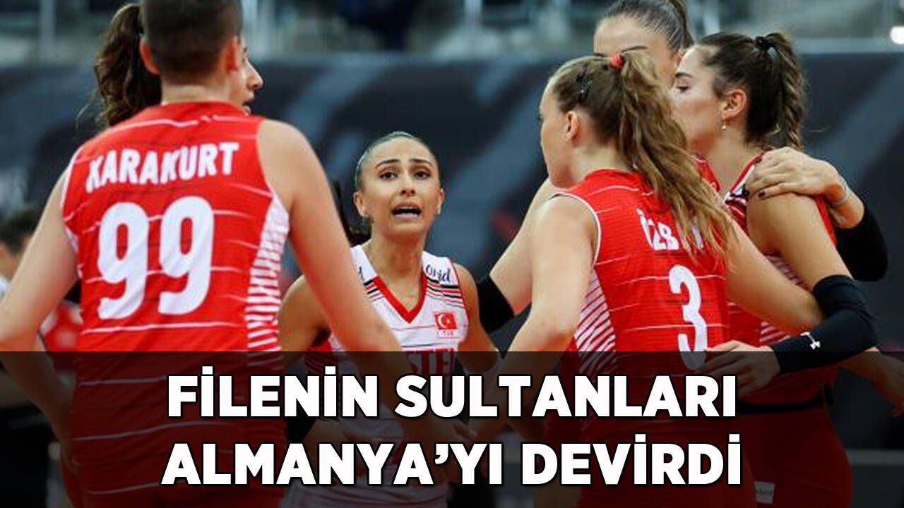 Filenin Sultanları Almanya'yı mağlup etti