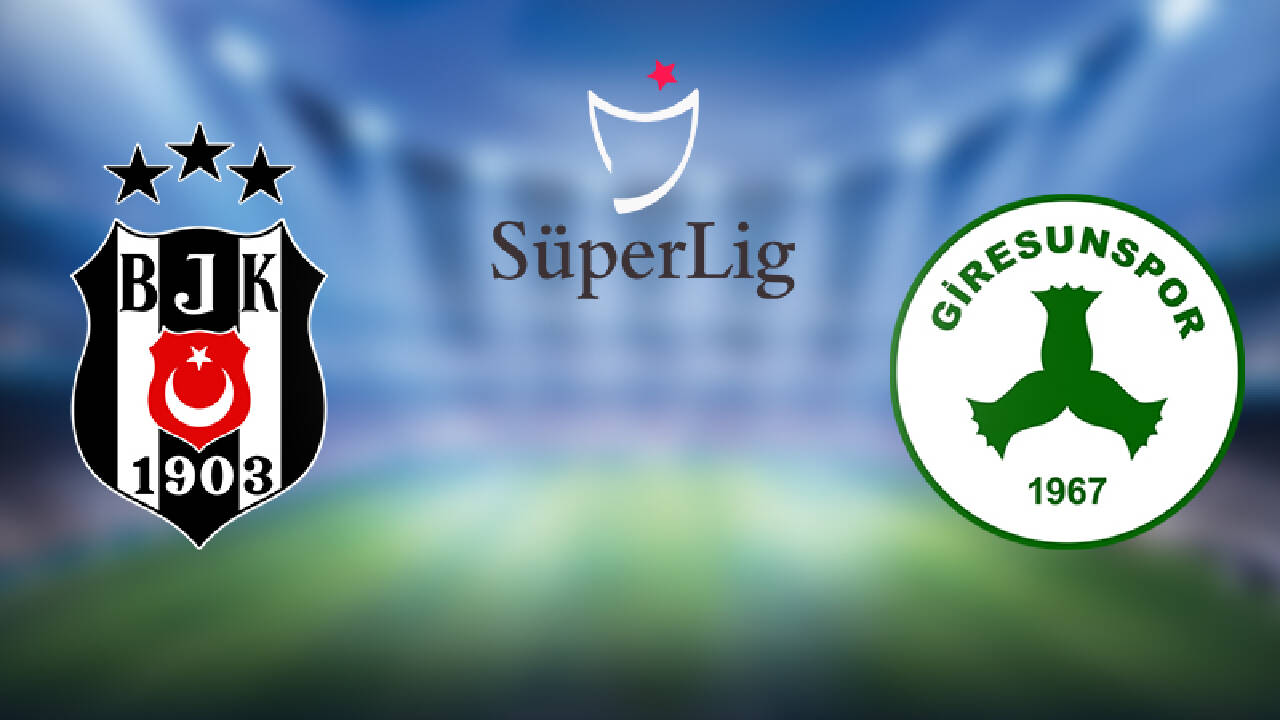 Giresunspor-Beşiktaş karşılaşması