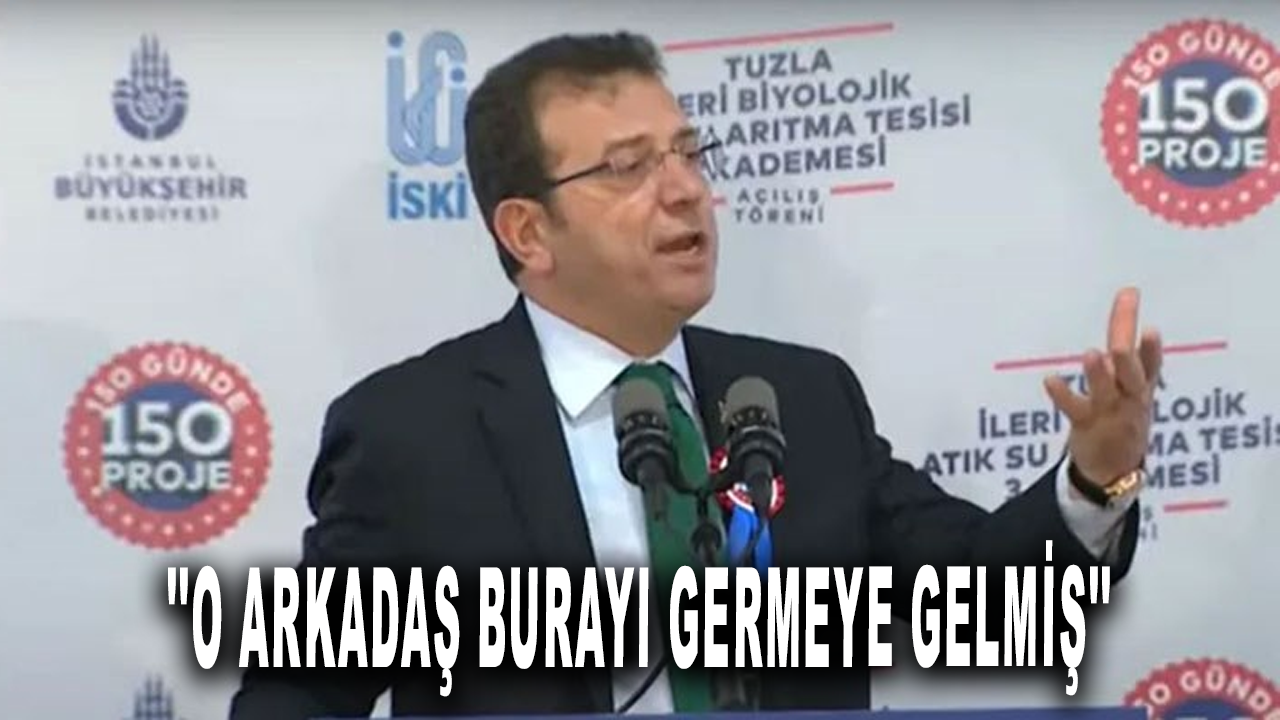 İmamoğlu'ndan AKP'li Tuzla Belediye Başkanı'na sert sözler