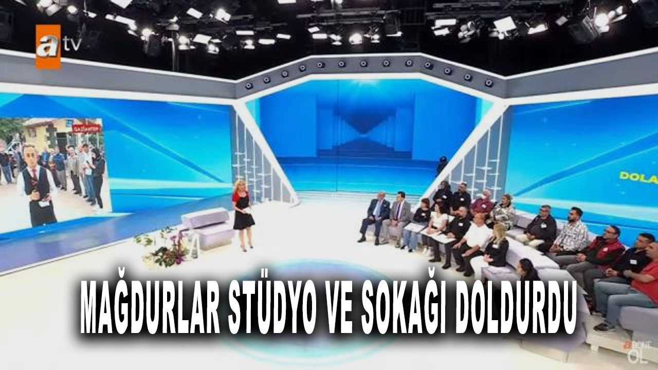 Müge Anlı'ya damga vuran dolandırıcının mağdurları stüdyo ve sokağı doldurdu