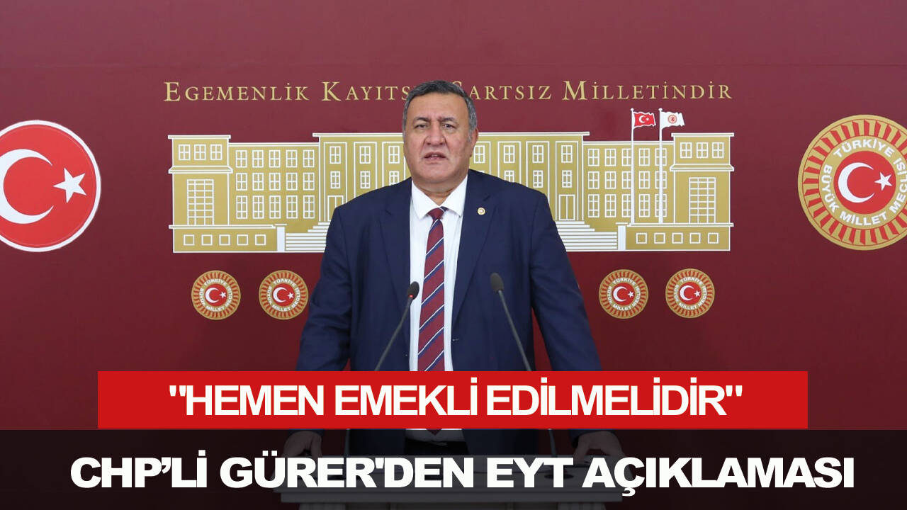 Ömer Fethi Gürer'den son dakika EYT açıklaması