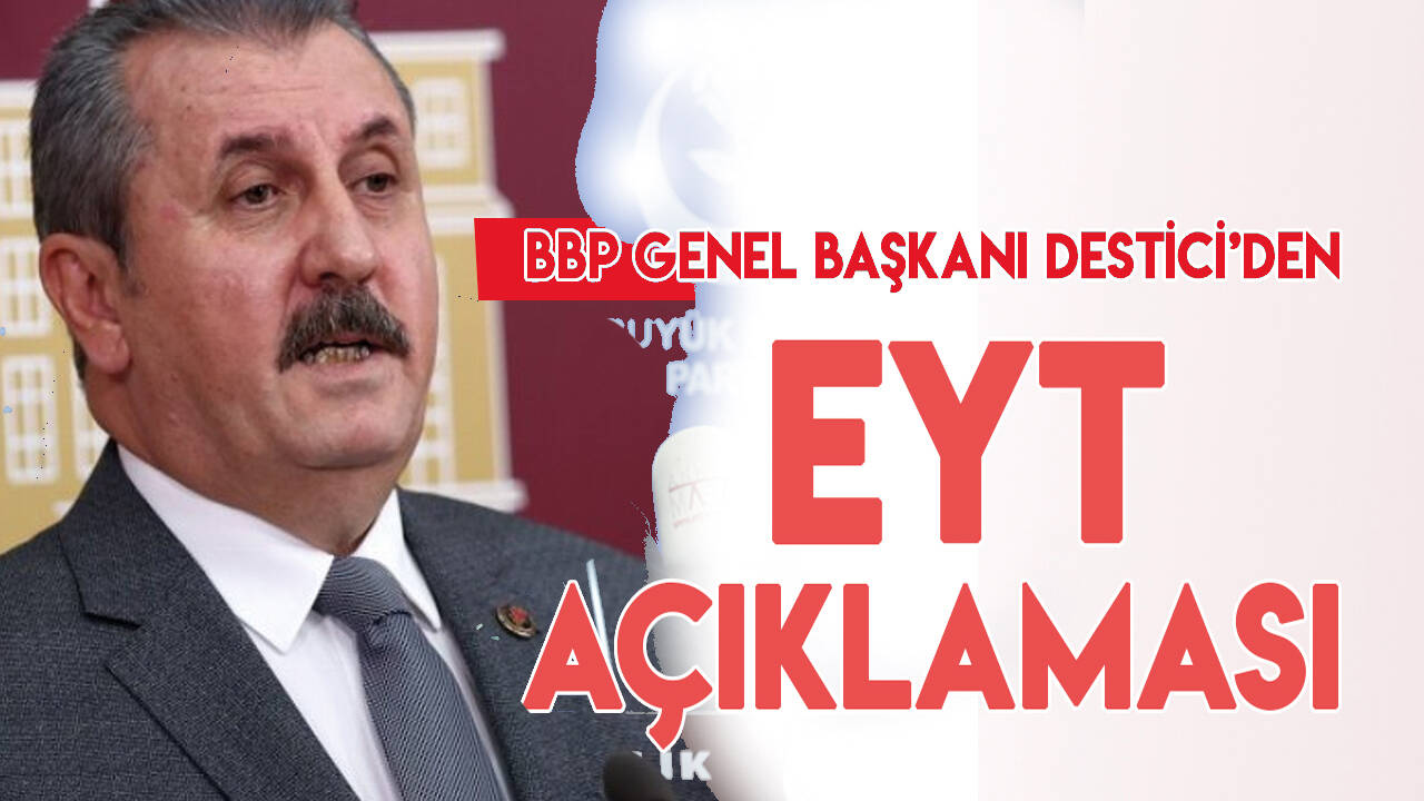 Son dakika... Destici'den EYT açıklaması