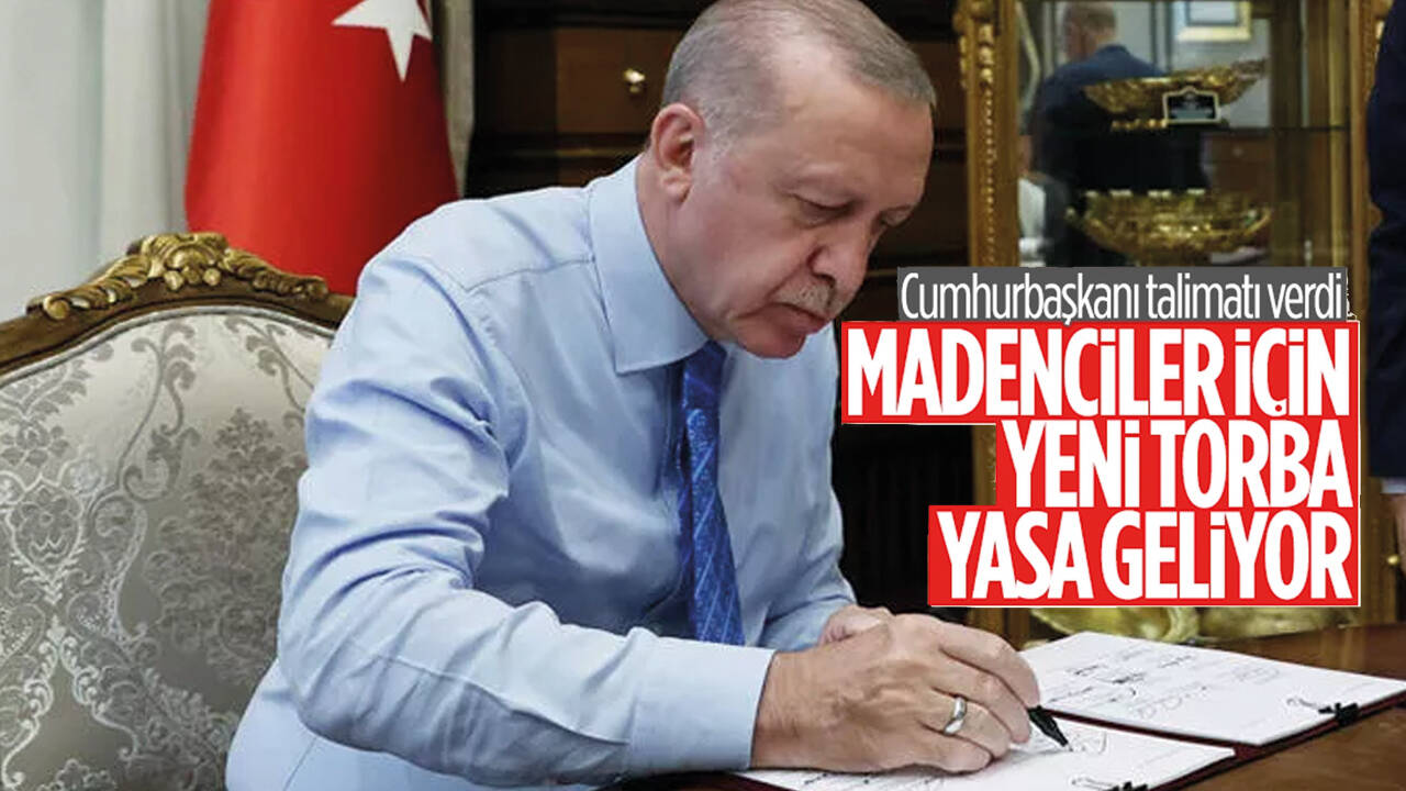 Son dakika... Maden işçileri için yeni yasa ve maddi destek hazırlığı