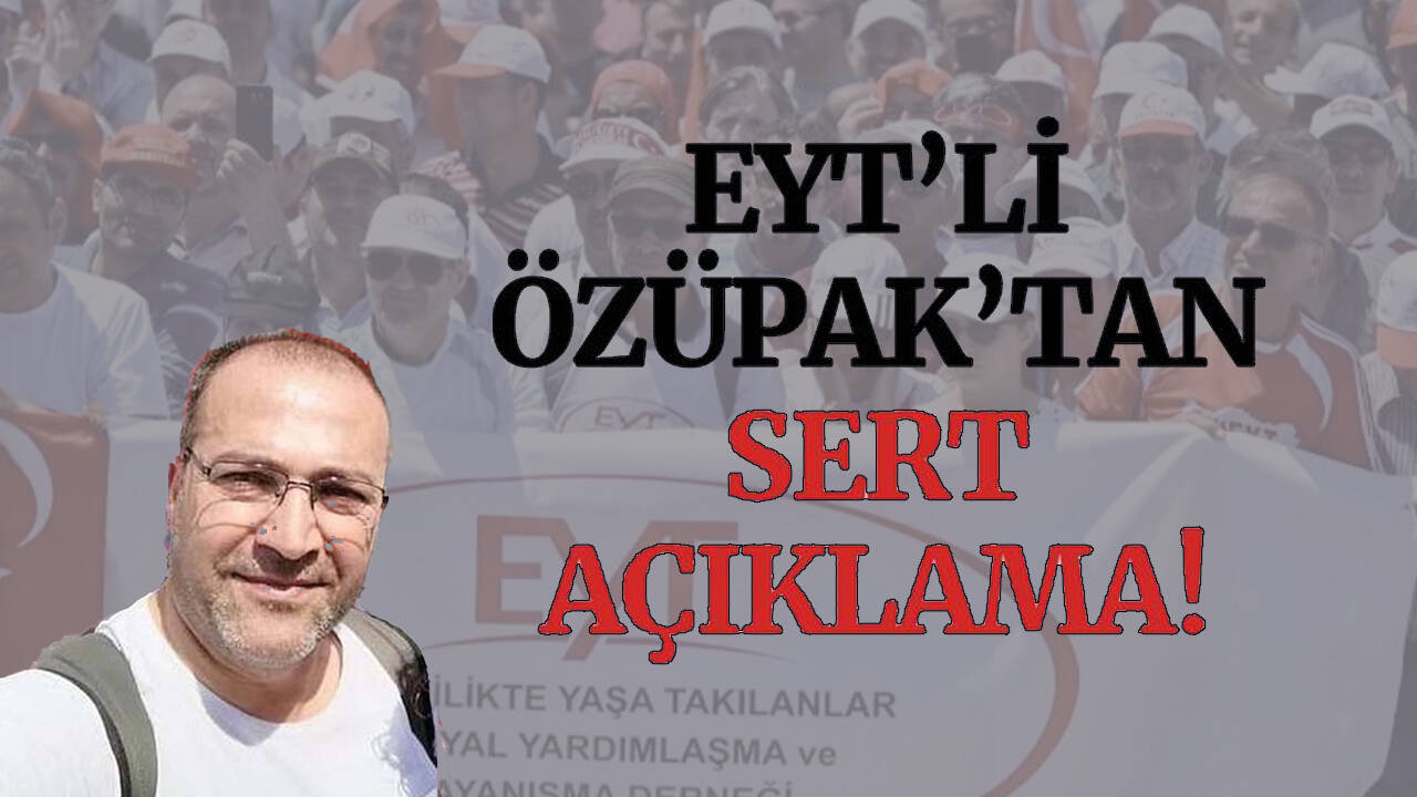 Alper Özüpak'tan EYT'lilere çağrı! "Biz yine de yoğurdu üfleyerek yiyeceğiz"