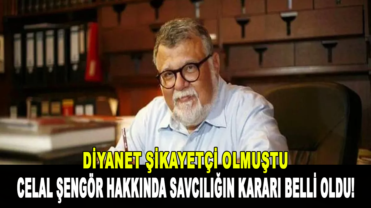 Celal Şengör hakkında savcılığın kararı belli oldu!