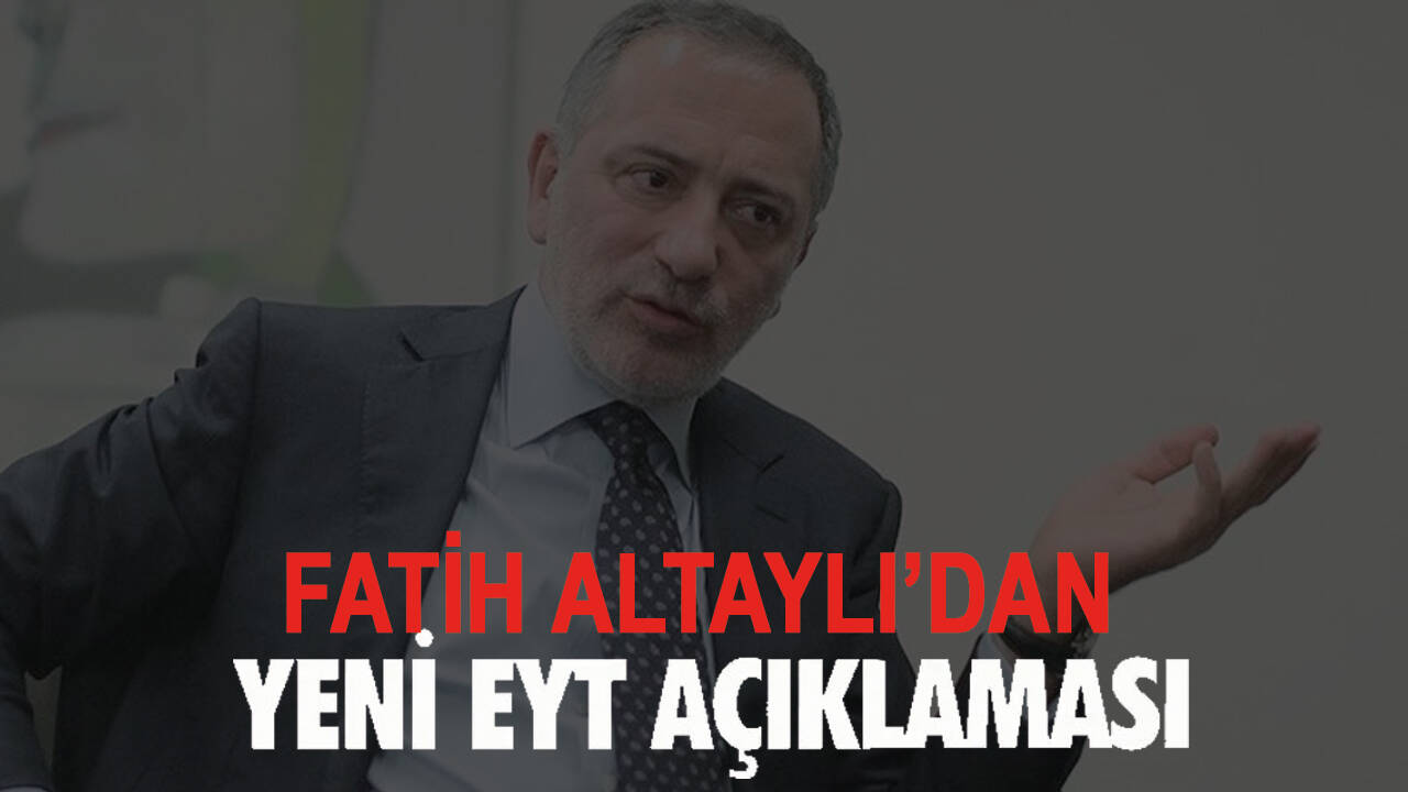 Fatih Altaylı’dan çarpıcı EYT yorumu