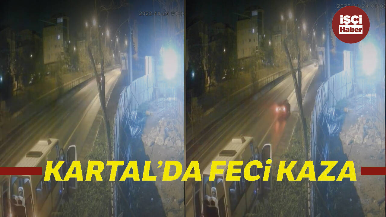 İstanbul Kartal'da feci kaza! Sürücü genci ezip geçti