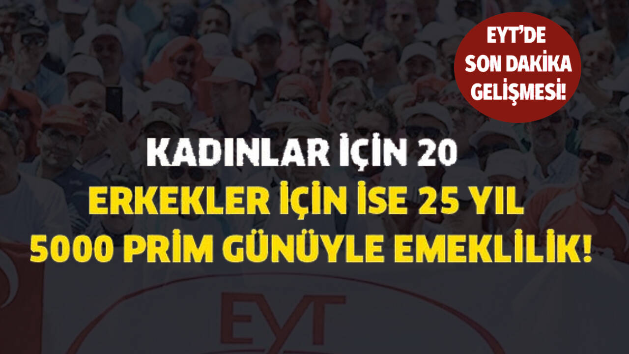 Kadınlarda 20, erkeklerde 25 yıl detayı ortaya çıktı