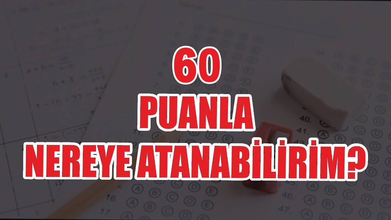 KPSS 60 puanla nereye girebilirim? KPSS ön lisans 60 puanla alan kurumlar hangileri!