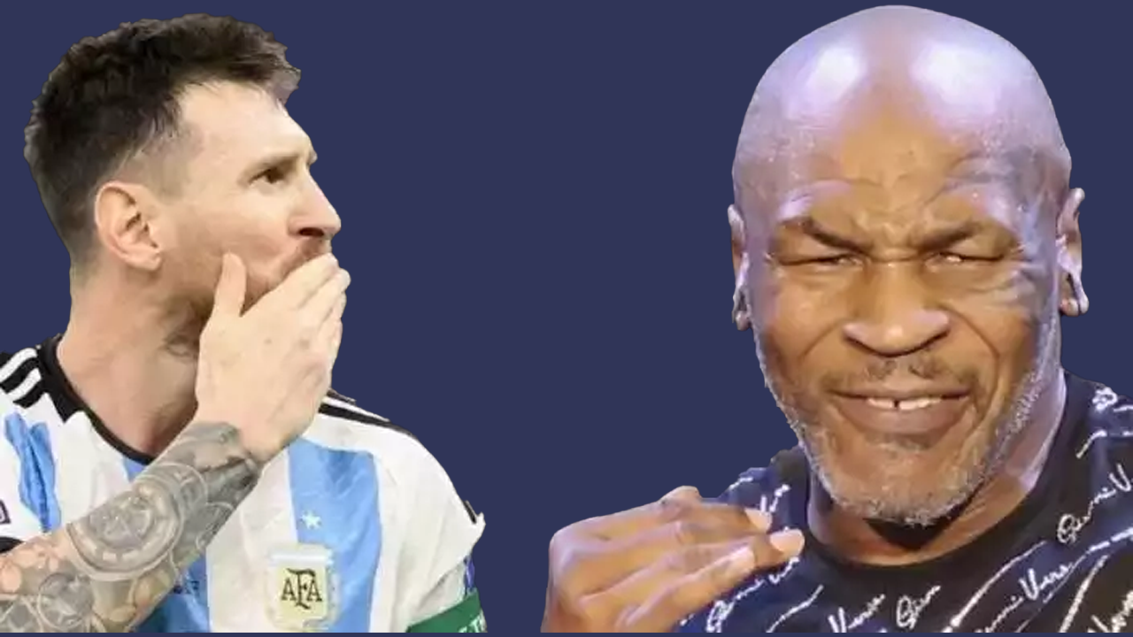 Mike Tyson'dan Messi'yi tehdit eden boksöre: "Ringe çıkmak zorunda kalırım"