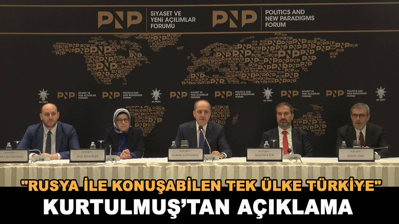 Numan Kurtulmuş'tan son dakika açıklama