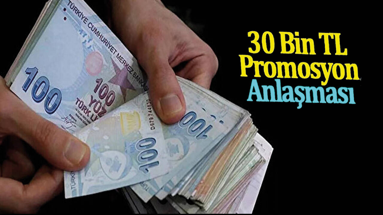 Promosyon anlaşması 30 bin lira ile son buldu