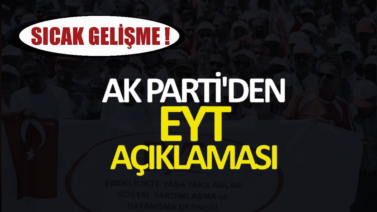 Son dakika... AK Parti'den EYT açıklaması! Yaş ve prim için yeni tablo: Sigorta girişi 79-99