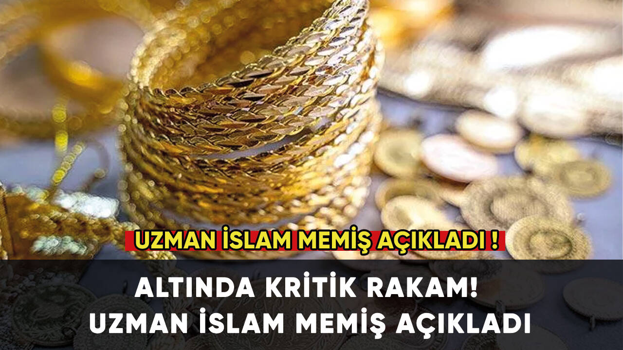 Altında kritik rakam! Uzman İslam Memiş açıkladı