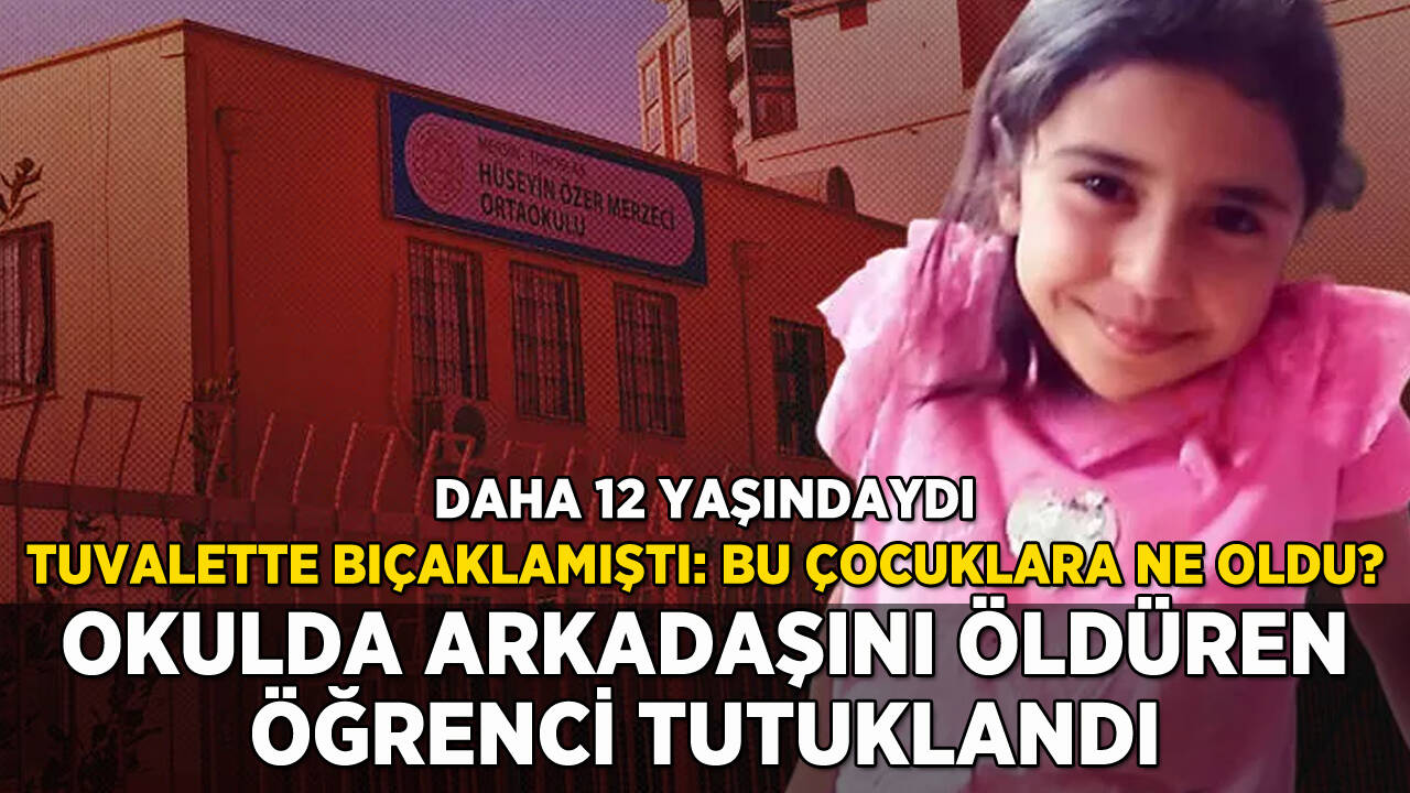 Okulda arkadaşını öldüren öğrenci tutuklandı