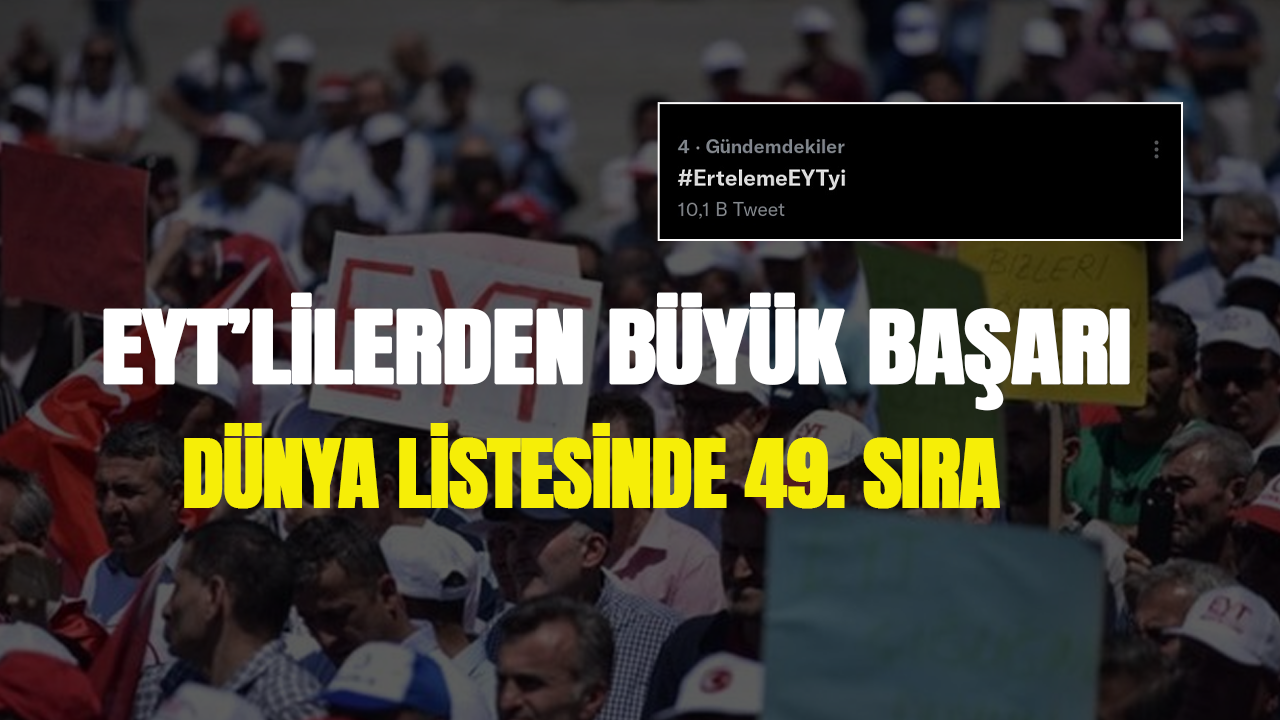 EYT'lilerden büyük başarı!