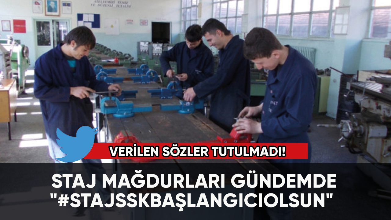 Verilen sözler tutulmadı! Staj mağdurları gündemde