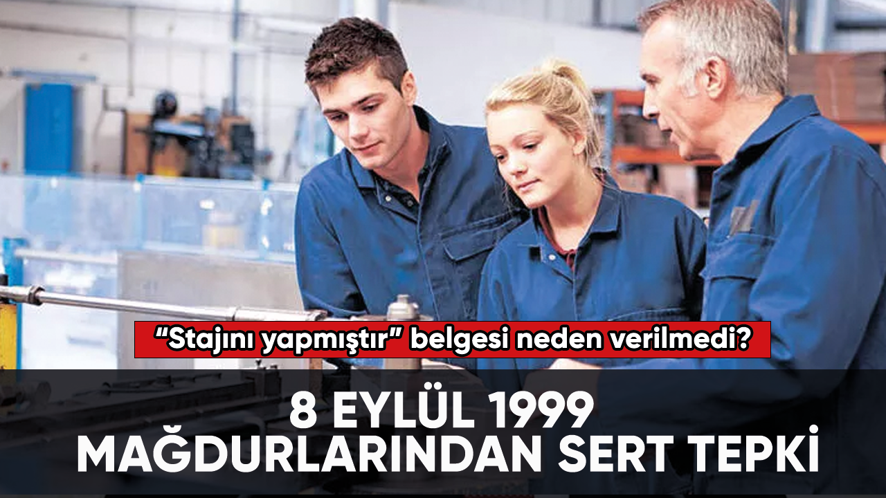 8 Eylül 1999 mağdurlarından sert tepki