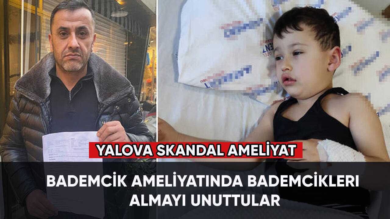 Bademcik ameliyatında bademcikleri almayı unuttular