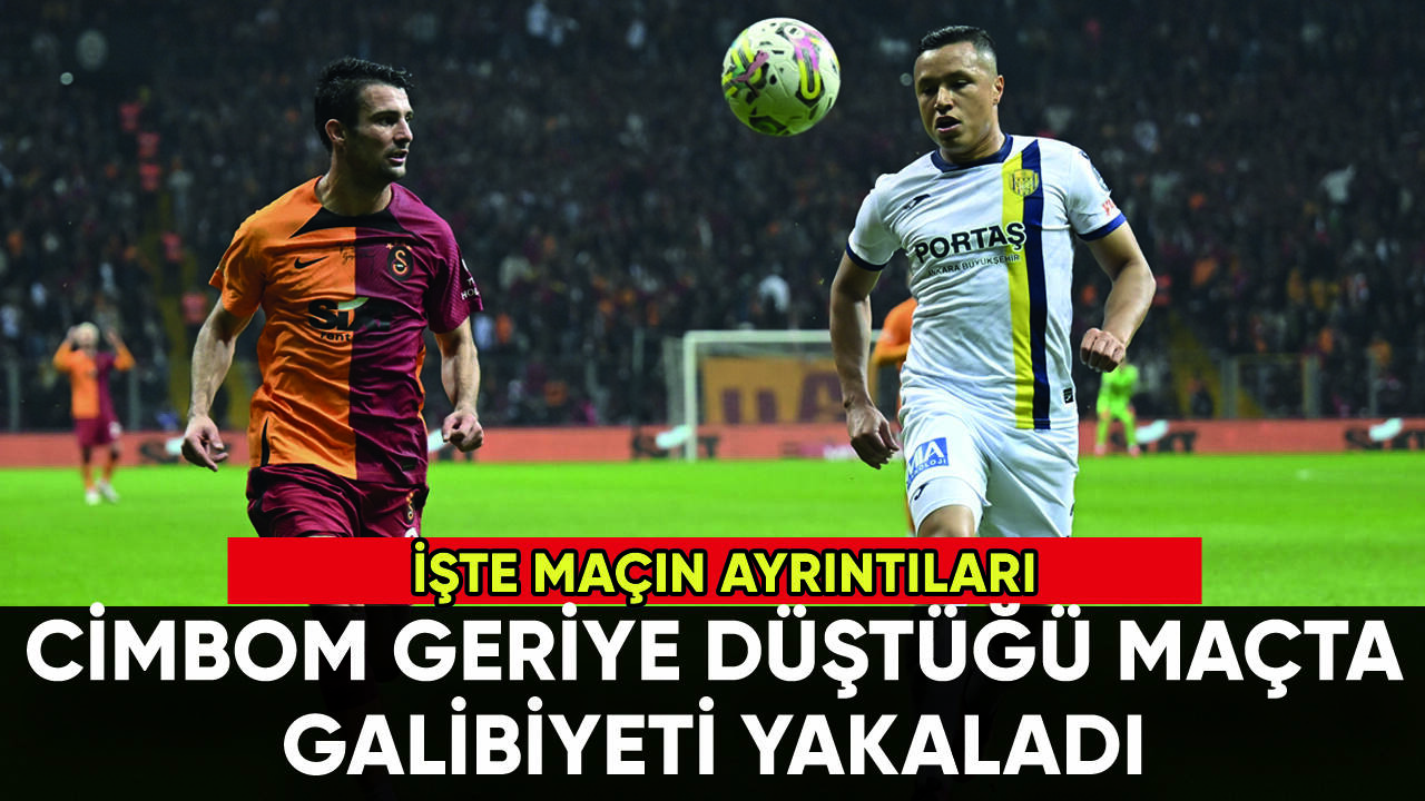 Galatasaray'dan Ankaragücü'ne 2 gol