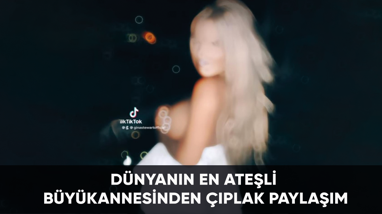 Dünyanın en ateşli büyükannesinden çıplak paylaşım