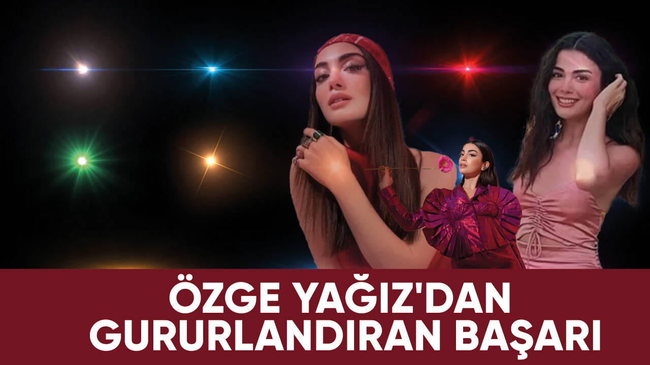 Dünyanın en güzel kadın listesi yayınlandı! Özge Yağız'dan gururlandıran başarı