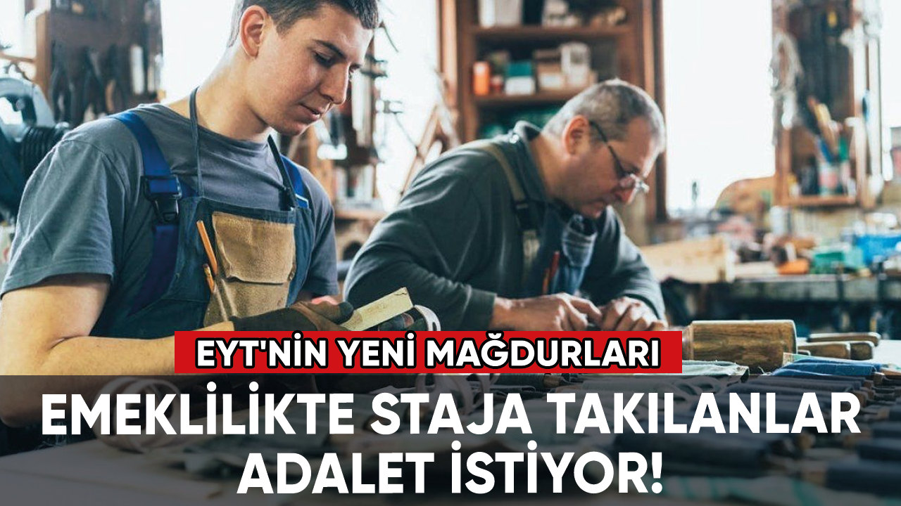 EYT'nin kaybedenleri onlar oldu: Emeklilikte Staja Takılanlar!