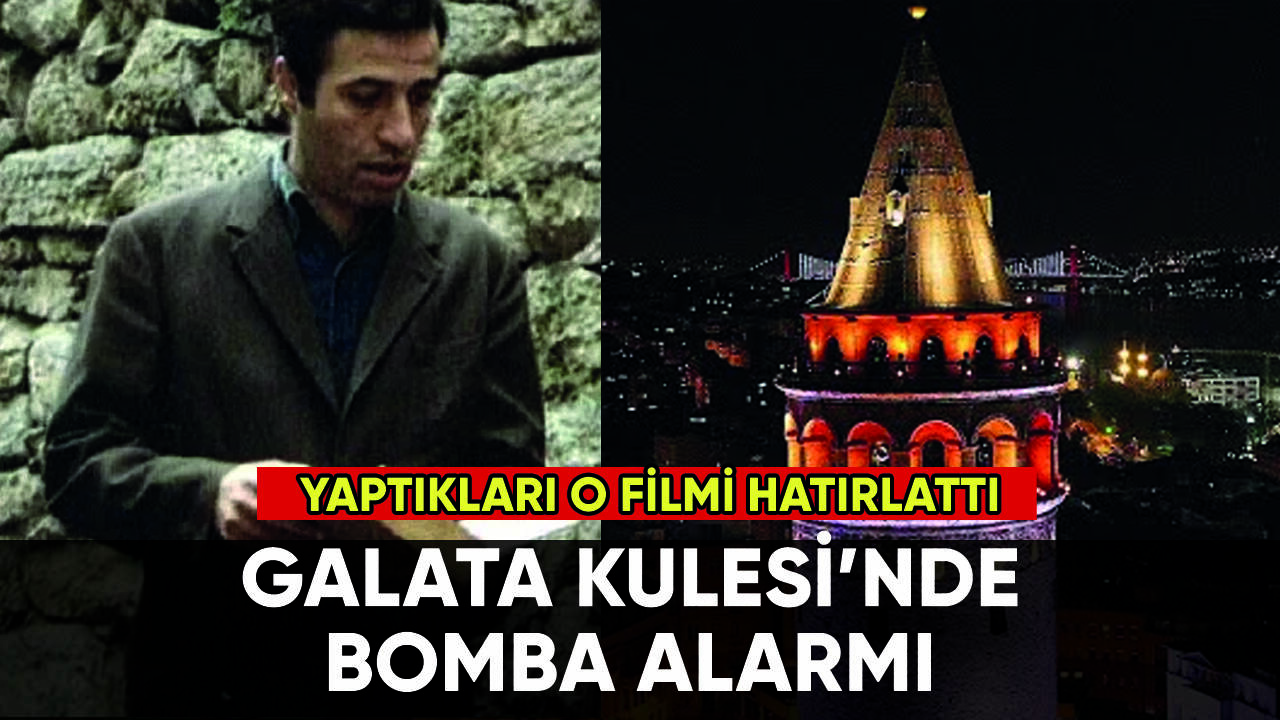 Galata Kulesi'nde bomba alarmı: Yaptıkları o filmi hatırlattı