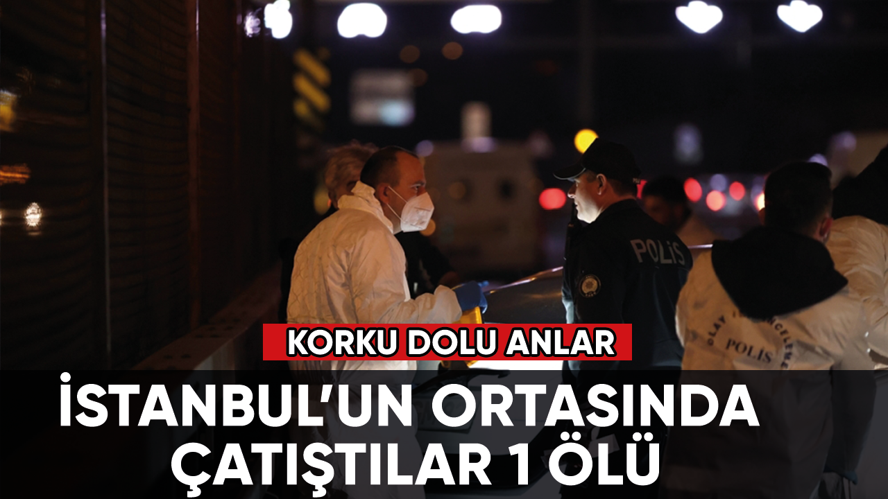 Korku dolu anlar İstanbul'da köprüde çatıştılar 1 ölü