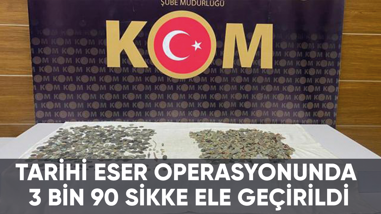 Tarihi eser operasyonunda kaçakçılara büyük darbe