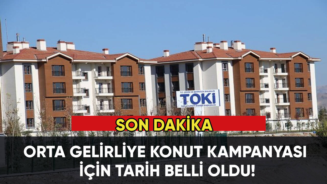 Konut kampanyası için tarih belli oldu!