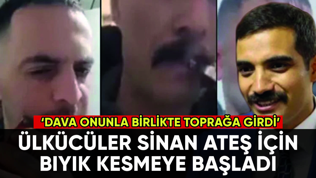 Ülkücüler bıyıklarını kesiyor: 'Dava Sinan Ateş'le toprağa gömüldü'