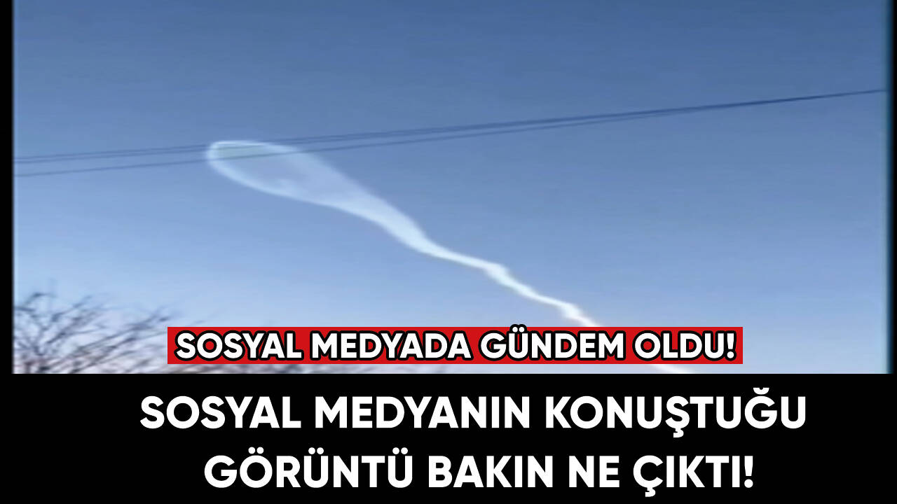 Sosyal medyanın çok konuştuğu o görüntü bakın ne çıktı!